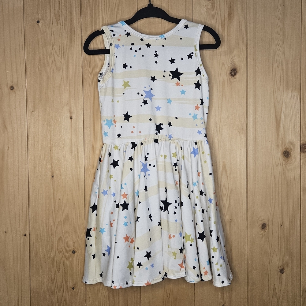 2T Dot Dot Smile Starry Night Kids Dress - Picture 2 of 4
